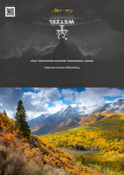 Greeting Card - Timpanogos Autumn Grandeur