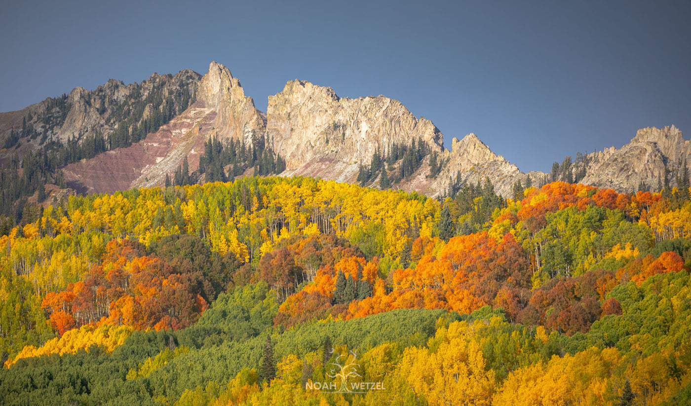 Alpine Autumn Ridges