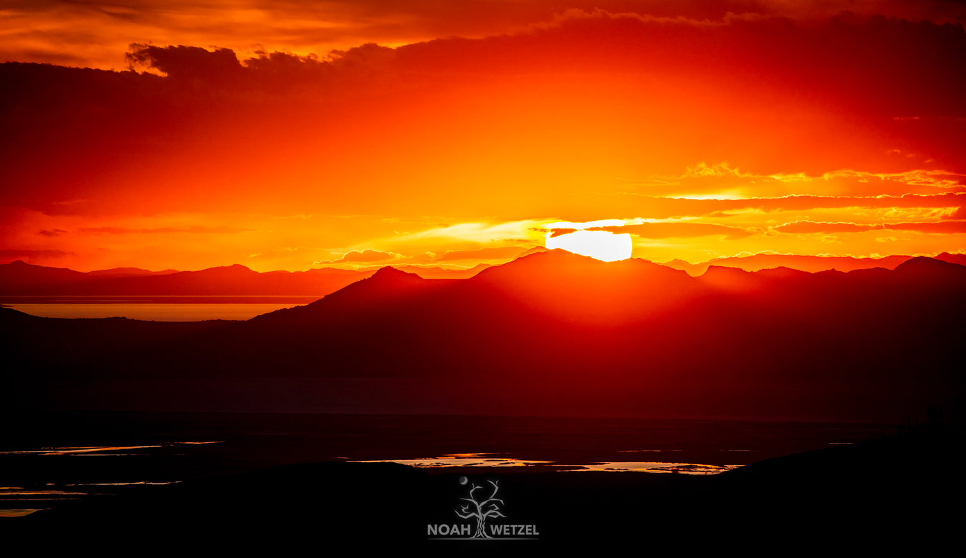 Antelope Island Sunset
