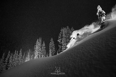 Winter Wonderland Twilight - BW