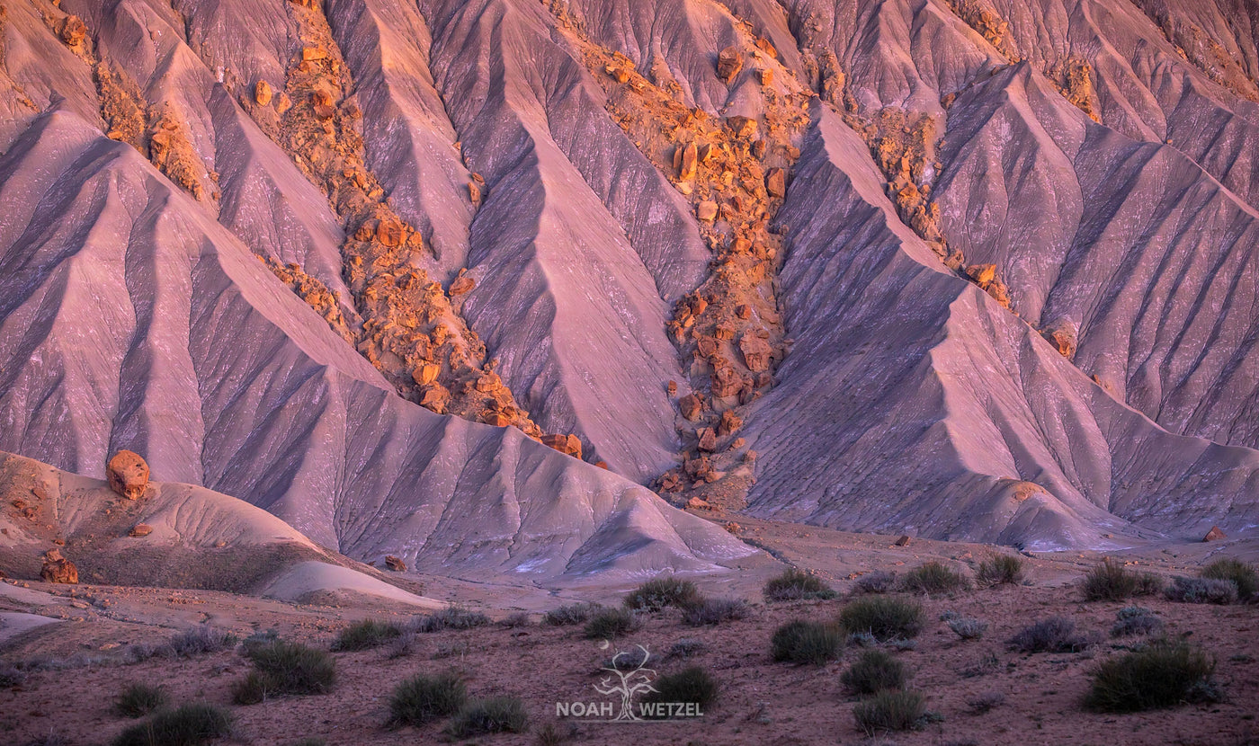 Twilight Desert Afterglow