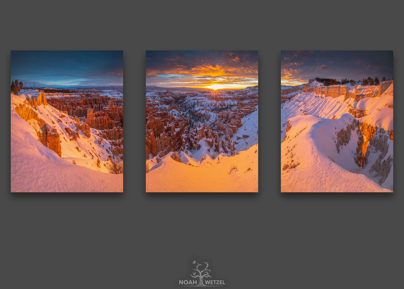 Dawn of Inspiration - Triptych