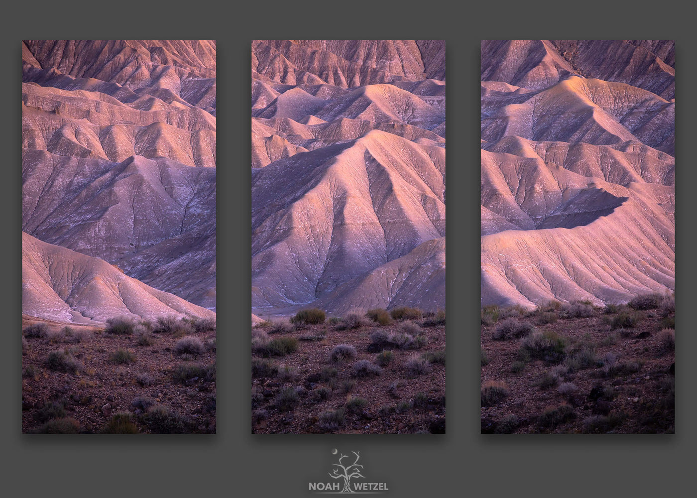 Glowing Desolation - Triptych